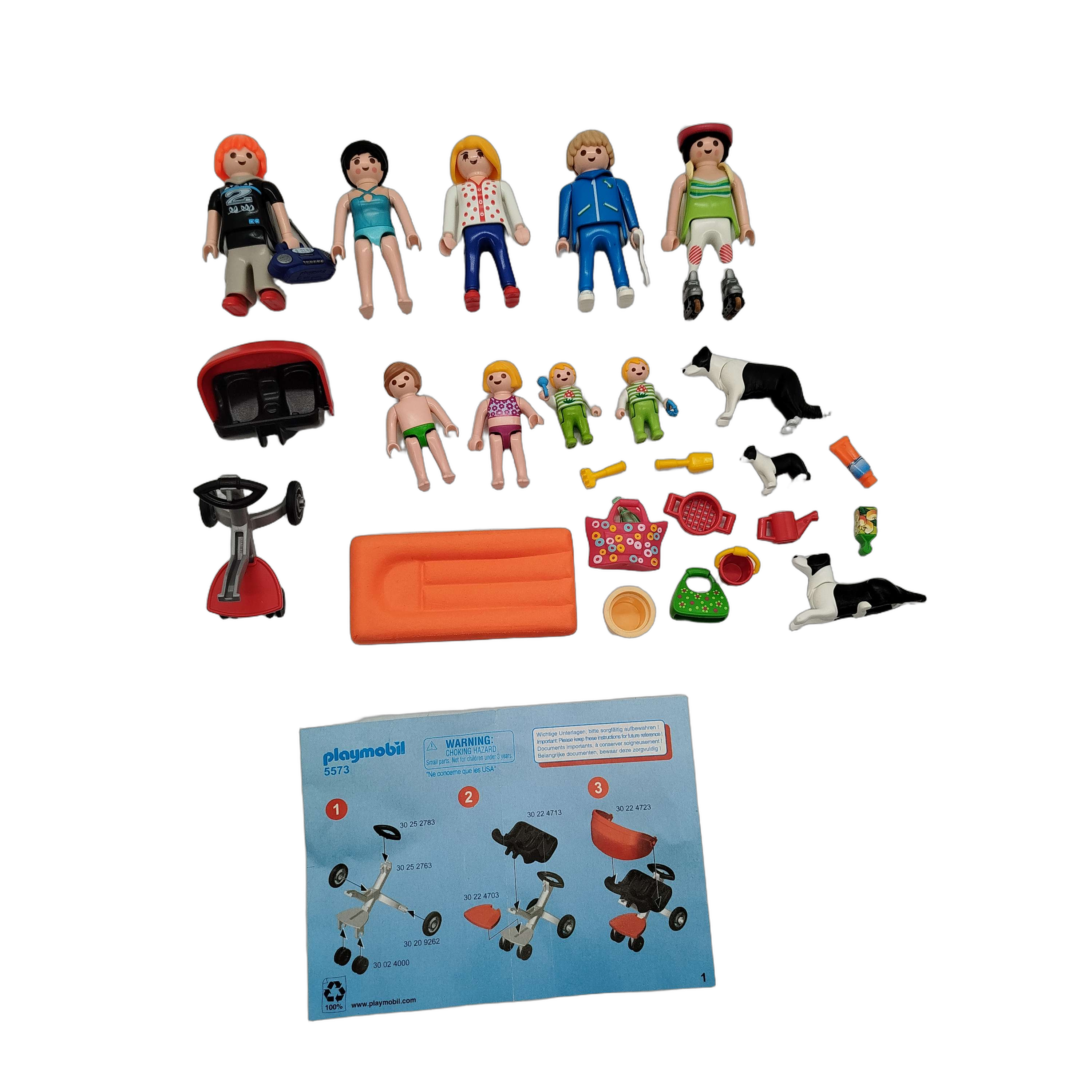 Playmobil Bundle City Life & Family Fun 5573 Figuren & Zubehör